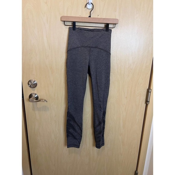 Lululemon Motionful 7/8 Tight 25" Heathered Black - Picture 1 of 4